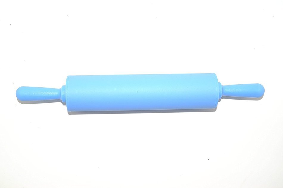 Remeel Silicone Rolling Pin Non-stick Surface PP Plastic Handle (Adult, Red) N8