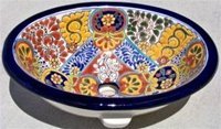 Medium Basin - 13.75" x 17.25" Decoration A