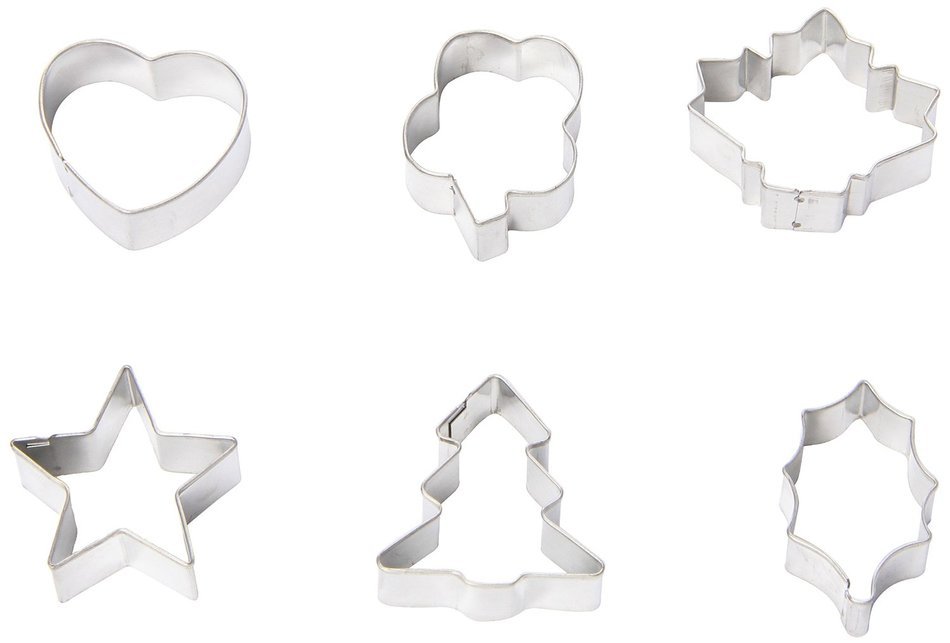 Fox Run Brands Dog Bone 3 Piece Cookie Cutter Set N4