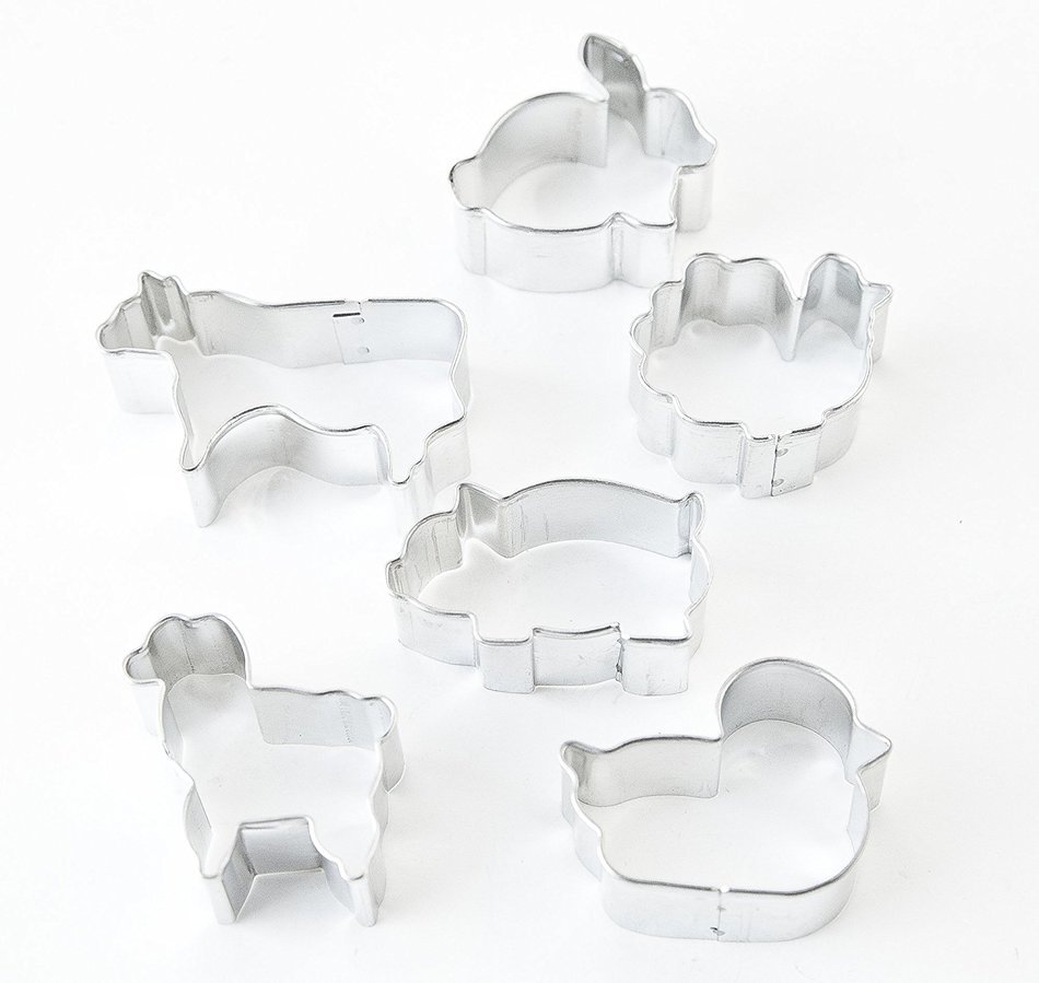 Fox Run Brands Dog Bone 3 Piece Cookie Cutter Set N11