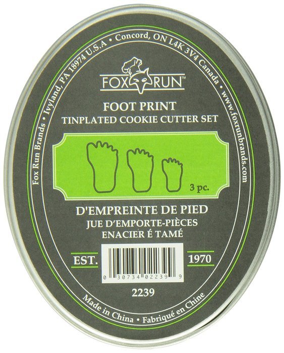 Fox Run Brands Dog Bone 3 Piece Cookie Cutter Set N12