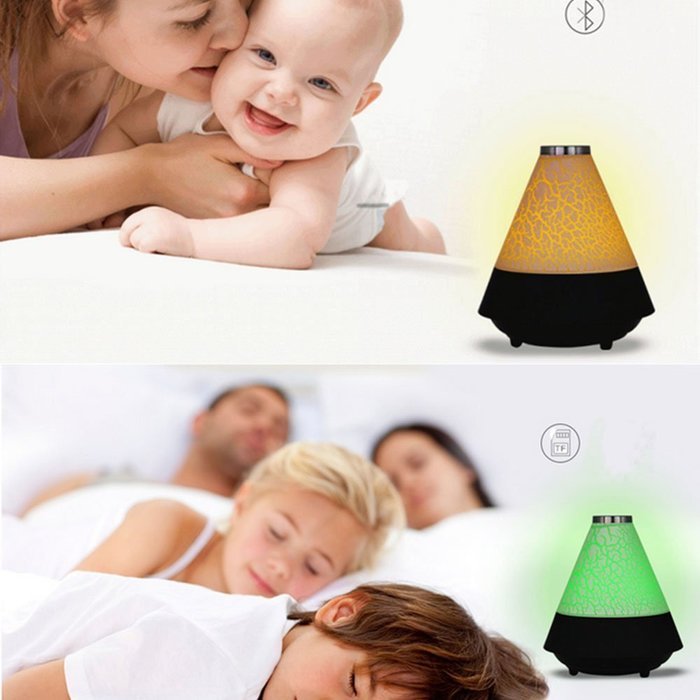 BOOMER VIVI B33 LED Bluetooth Speakers Wireless Bluetooth Speaker with Smart Touch Lamp, Muisc Player / Hands-free... N6