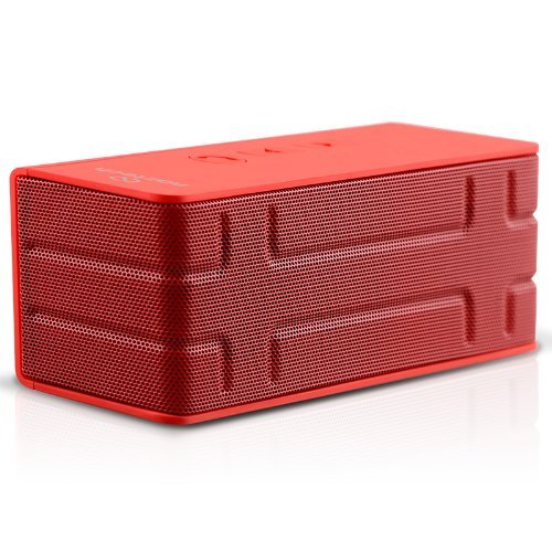 Naztech 12256 N52 Koncert Bluetooth Speaker - Retail Packaging - Red