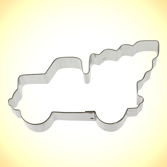 Foose Truck with Tree Cookie Cutter 5 in
