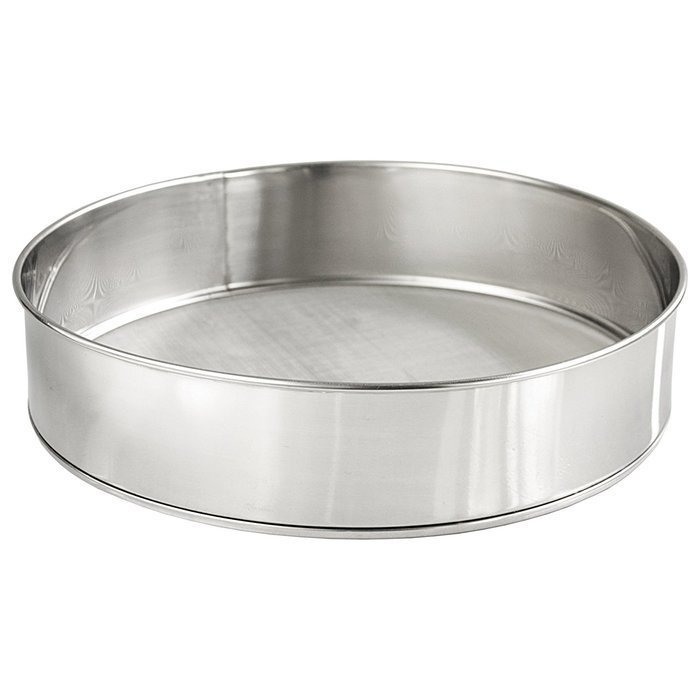Scandicrafts Stainless Steel 10.25 Inch Fine Mesh Flour Sifter (1, 10.5)
