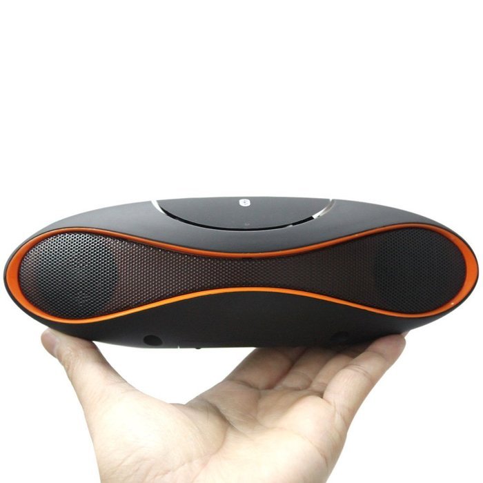 MeGooDo Portable Fashionable Football/Rugby Wireless Bluetooth Speaker Handsfree Mic Music Sound Box Subwoofer... N7