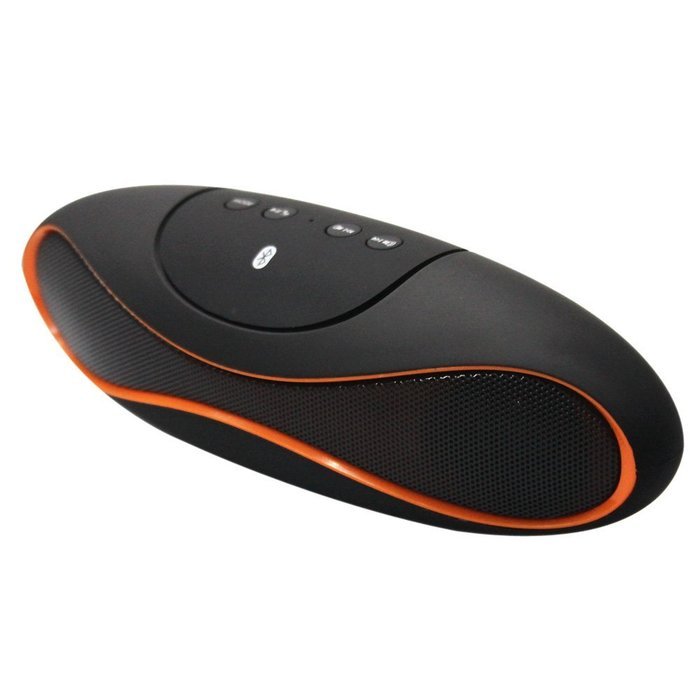 MeGooDo Portable Fashionable Football/Rugby Wireless Bluetooth Speaker Handsfree Mic Music Sound Box Subwoofer... N9