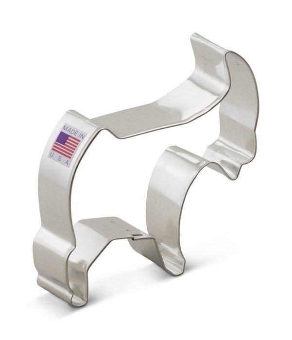 Ann Clark Goat Cookie Cutter - 4 Inches - Tin Plated Steel