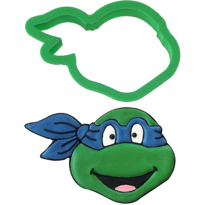 Ninja Turtle Cookie Cutter 4 in