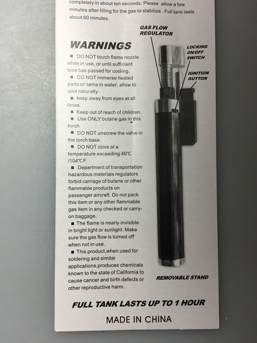 GuangFa Professional 853 Color Random Jet Flame Pencil Pen Butane Torch Ever Chef Creme Brulee Kitchen Cooking... N6