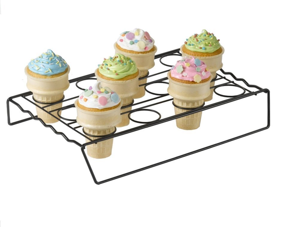 Betty Crocker Ice Cream Cone Cupcake Baking Rack N5