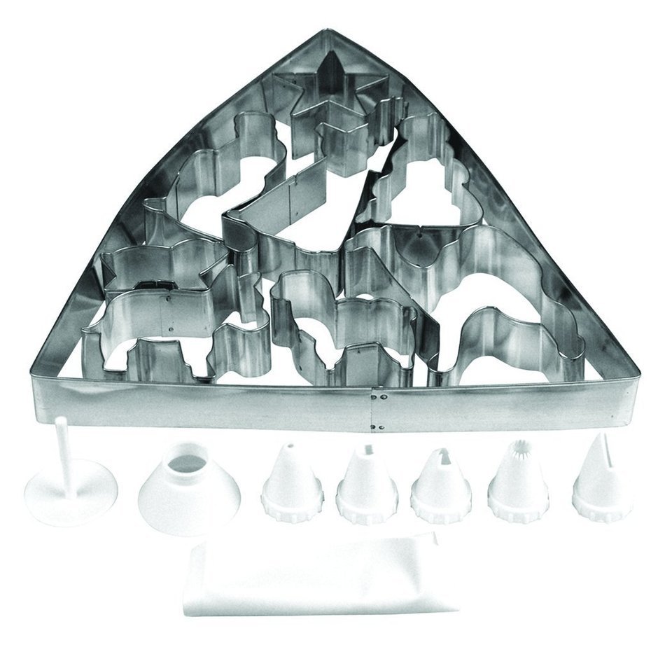 Fox Run 17 Piece Nativity Cookie Cutter Bake Set N2