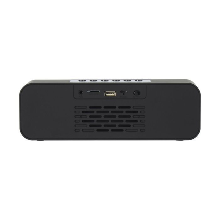Bluetooth Speaker DY-22, Musky Rechargeable Portable Wireless Bluetooth Speaker, 10W Output RMS, Clock Radio Audio... N4