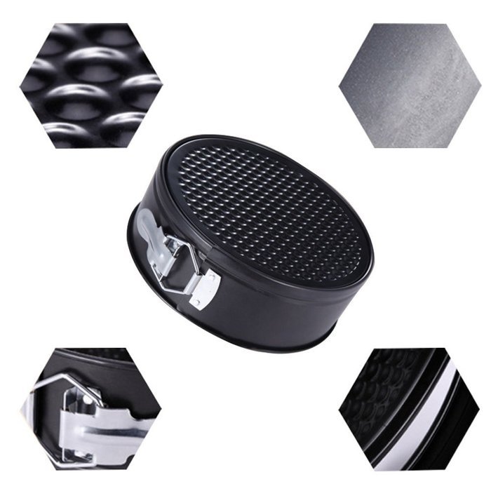 AksautopartsNon-Stick Deep Mini Round Cake Tin Mould With Loose Base Live - End Cake Mold N6