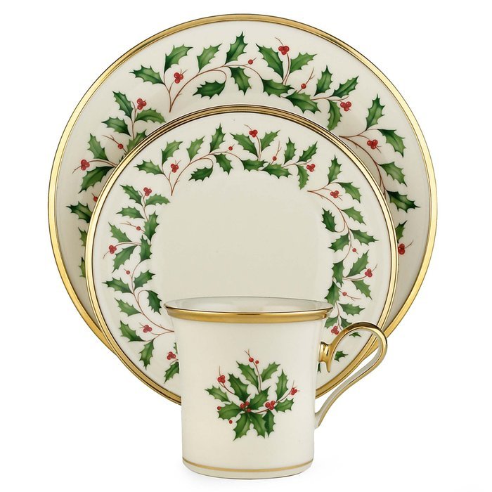 Lenox Holiday Salt & Pepper,Ivory N37