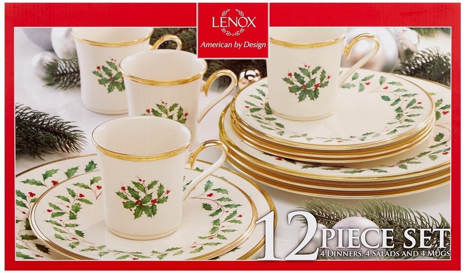Lenox Holiday Salt & Pepper,Ivory N38
