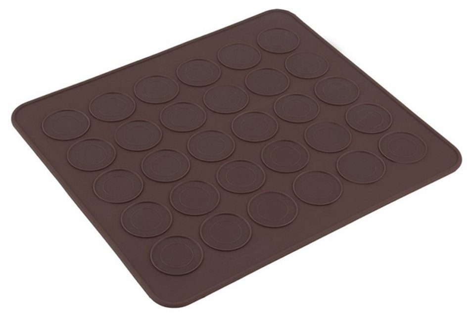 Gooday 48-cavity Food Grade Silicone Baking Mat Large Double Sided Macaron Macaroon Dessert Mold Sheet DIY,3929.50.5cm... N6