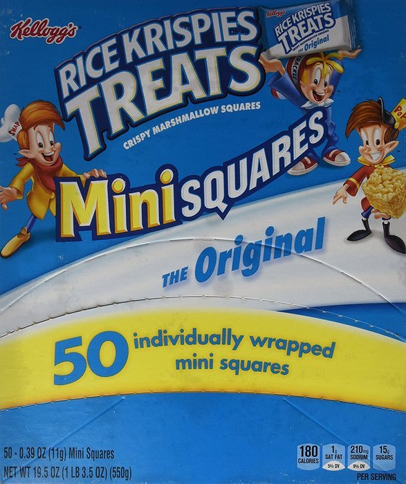 Rice Krispies Treats Original Mini Squares, 19.5 Ounce