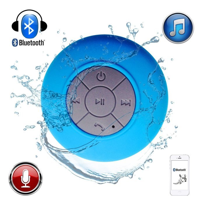 ReFeng Portable HD Wireless Bluetooth 3.0 Waterproof Shower Speaker Wireless Handsfree Portable Speakerphone,Dedicated... N2
