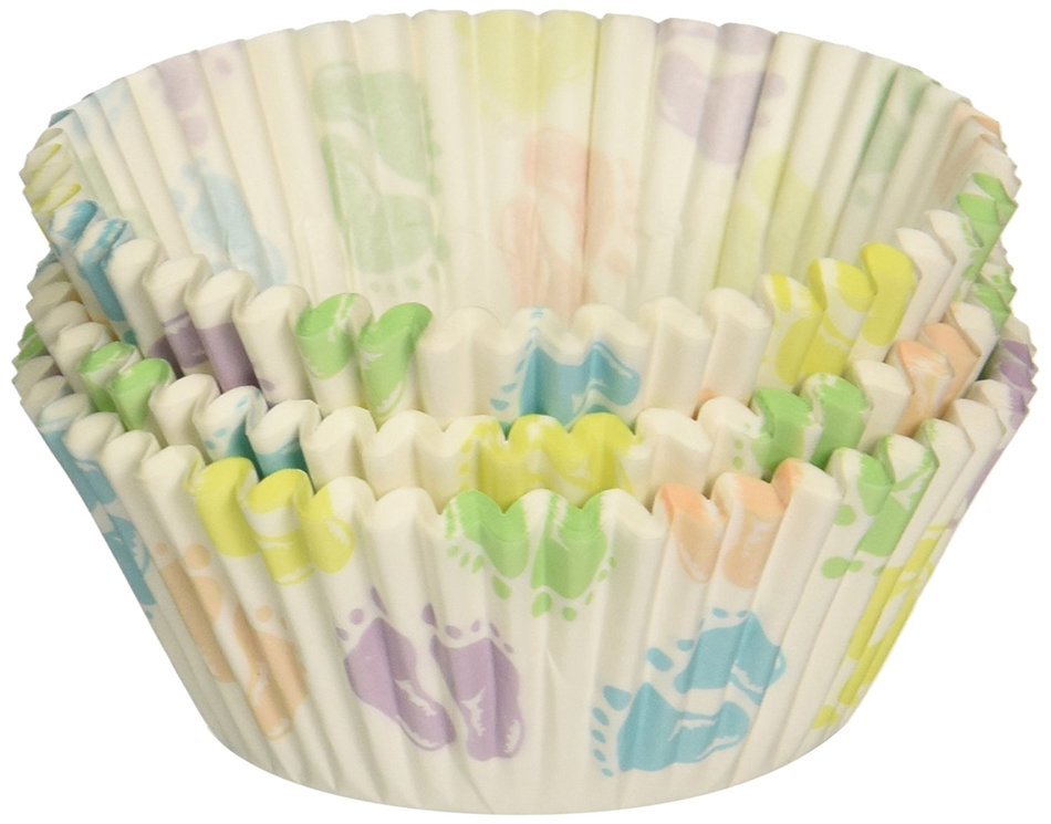 Wilton Jumbo White Baking Cups, 75 N16