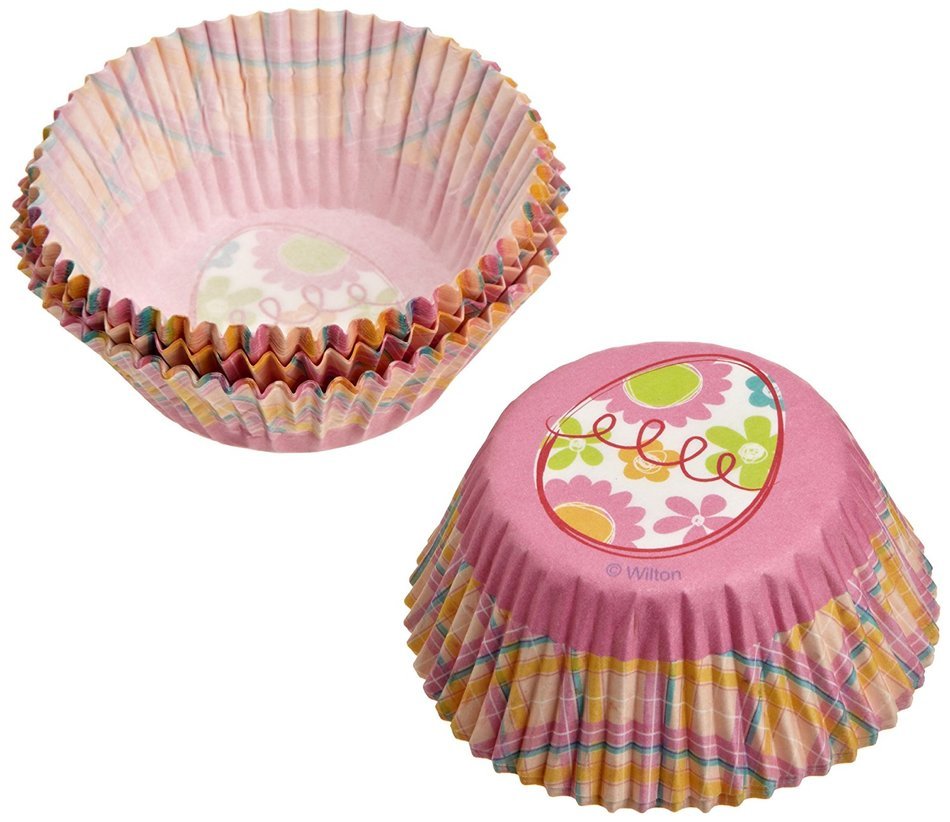 Wilton Jumbo White Baking Cups, 75 N25