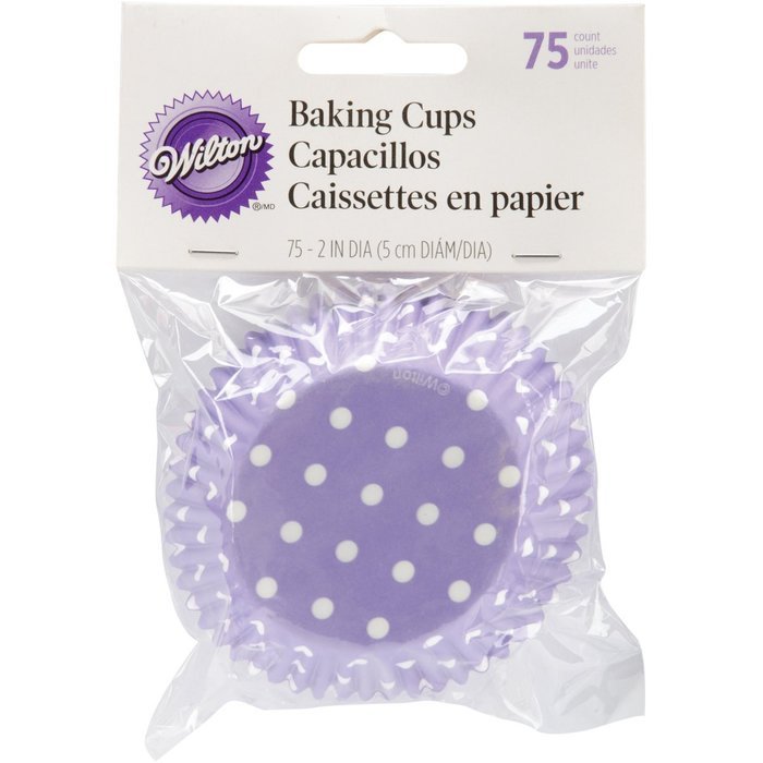 Wilton Jumbo White Baking Cups, 75 N45