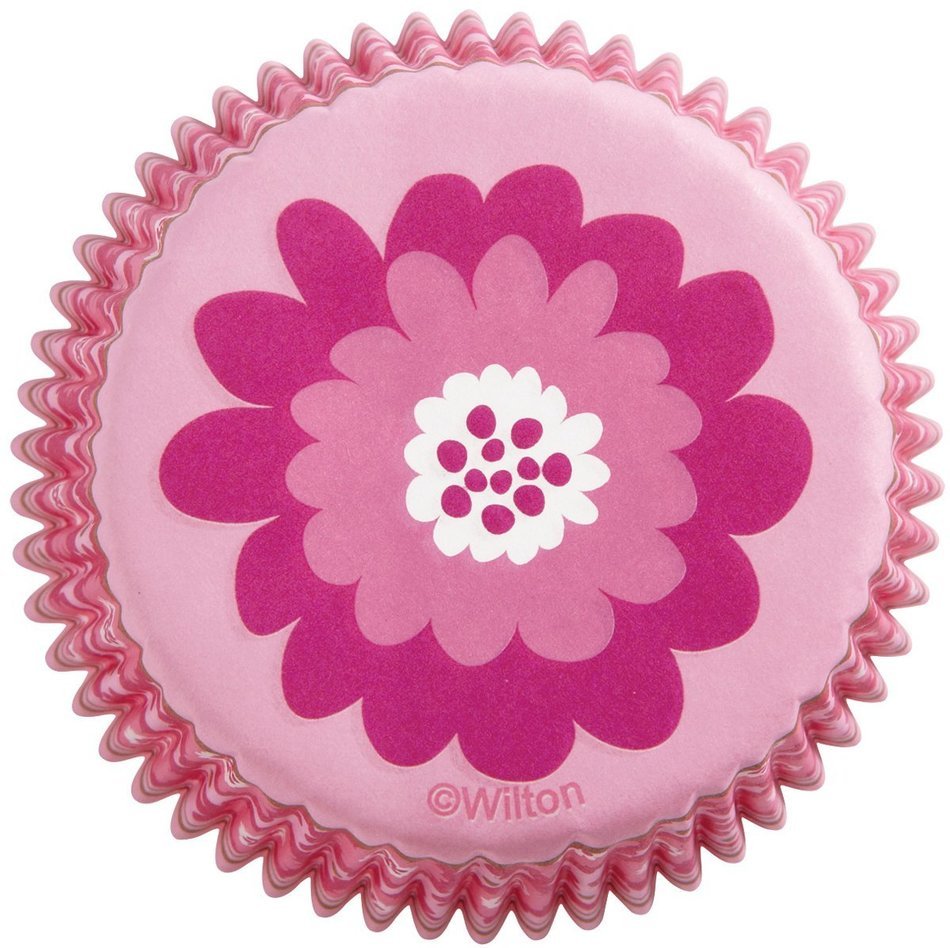 Wilton Jumbo White Baking Cups, 75 N48
