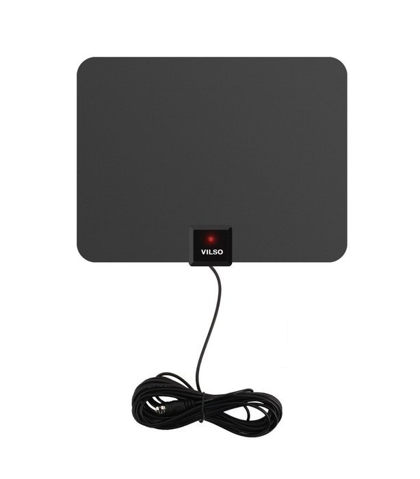 Vilso TV Antenna Outdoor Amplified, Motorized 360 Degree Rotation, Digital HDTV Antenna, 150 Miles Range, Wireless... N8