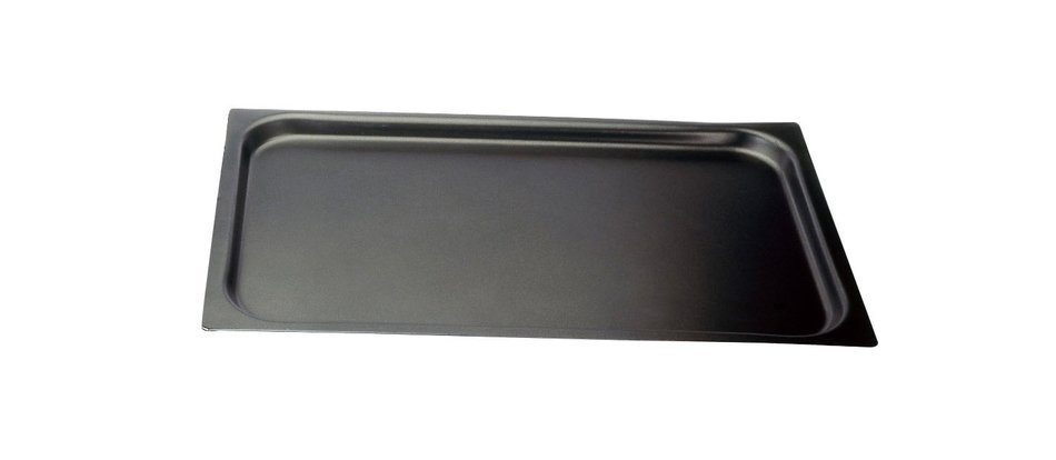 Ottinetti Aluminium Non-Stick Gastronorm 1/1 Baking Pan, 21" x 12.8" x 1.6", Gray