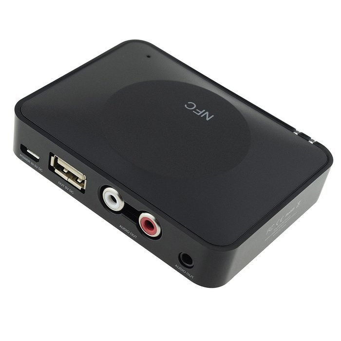 ChiTronic NFC-Enabled Wireless Bluetooth Audio Receiver Adapter with Hi-Fi Sound Quality for Home Stereo Sound... N7