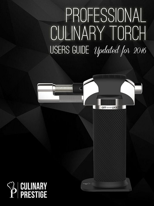 Culinary Butane Torch &ndash; Professional Quality for Home Chefs &ndash; Create a Flawless Cr&egrave;me Brulee - Guaranteed Precision... N7
