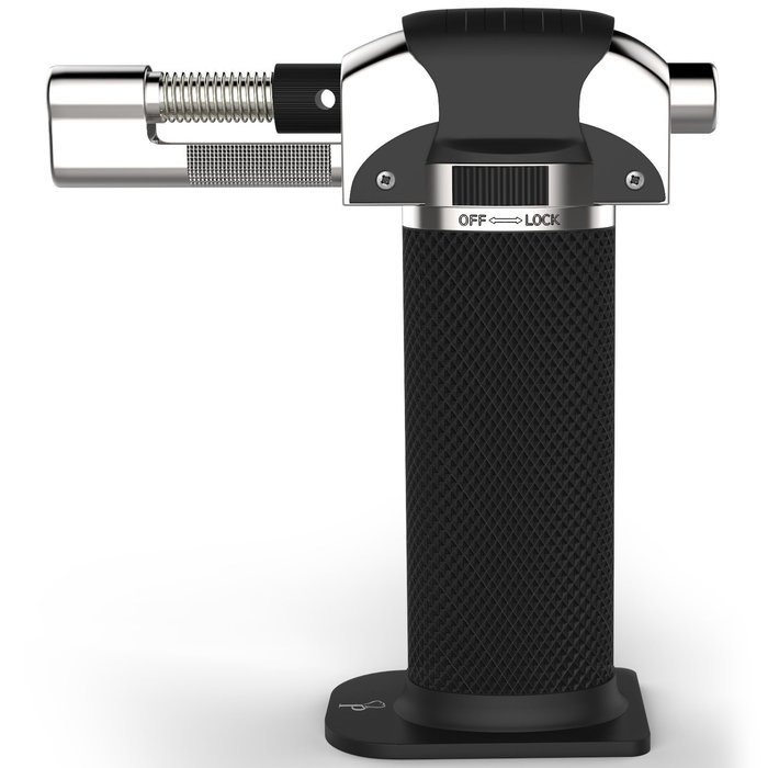 Culinary Butane Torch &ndash; Professional Quality for Home Chefs &ndash; Create a Flawless Cr&egrave;me Brulee - Guaranteed Precision... N9