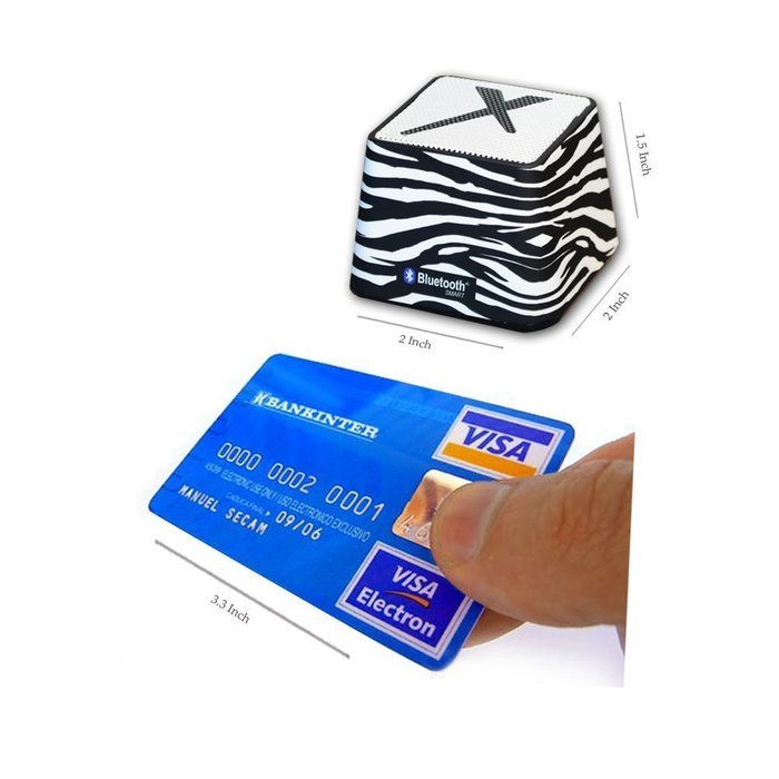 Xit Audio Bluetooth Wireless Mini Portable Speaker System for iPods, iPhones, iPads, Androids, and MP3 Players... N2