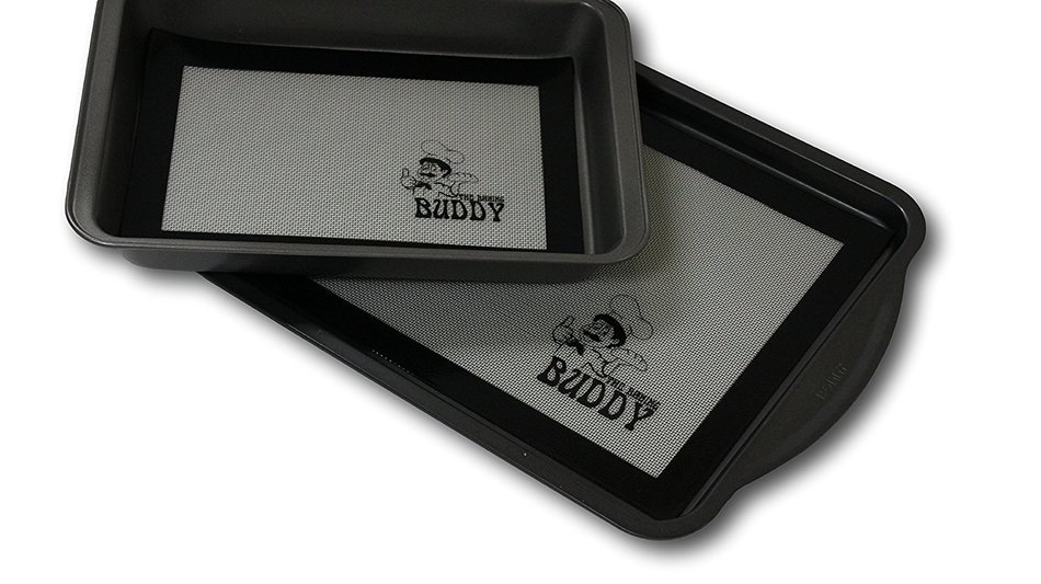 Silicone Baking Mat Set [Half Pan & Quarter] &ndash;Heat Resistant Non-Stick Cookie Sheet Bakeware N2