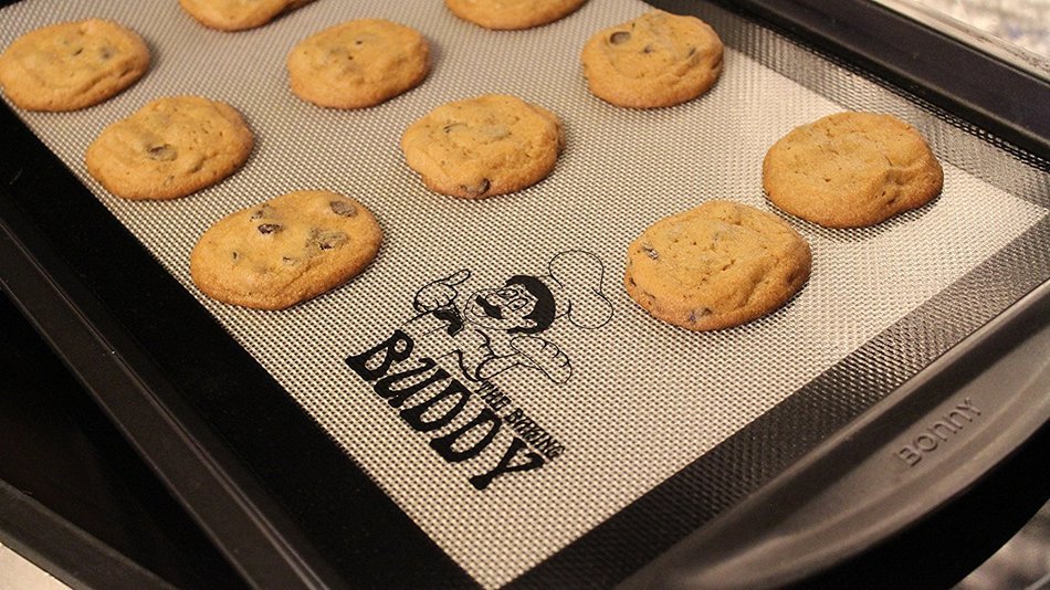 Silicone Baking Mat Set [Half Pan & Quarter] &ndash;Heat Resistant Non-Stick Cookie Sheet Bakeware N3