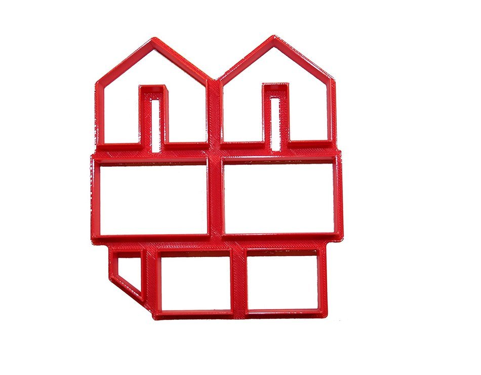 Gingerbread House Hugger Cutter
