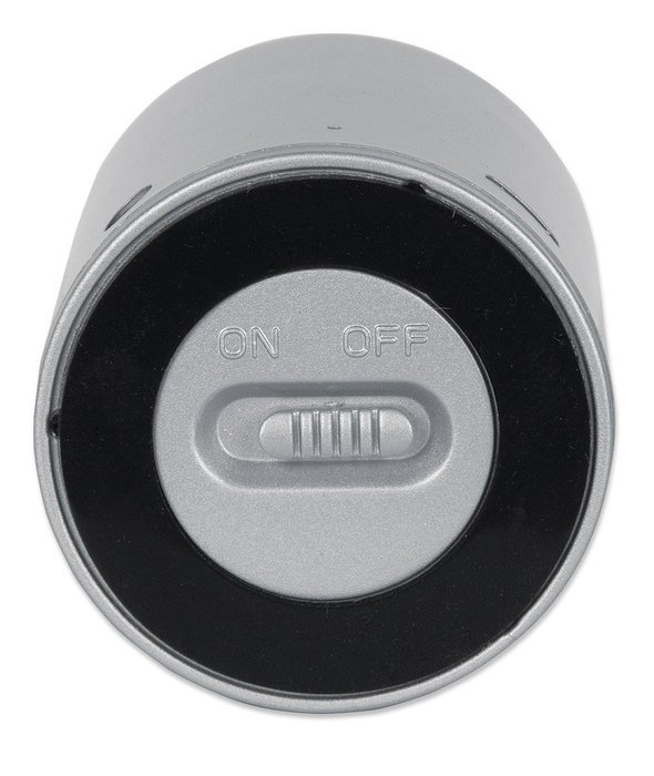 Manhattan 161428 Lyric Mini Speaker System with Bluetooth 3.0 and EDR - Silver and Black N5