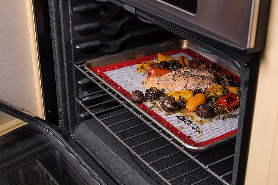 Modern Innovations BPA Free NonStick Silicone Baking Mat - Set of 3 N6