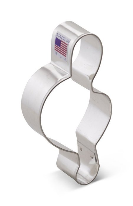 Ann Clark G Clef Cookie Cutter - 4 Inches - Tin Plated Steel