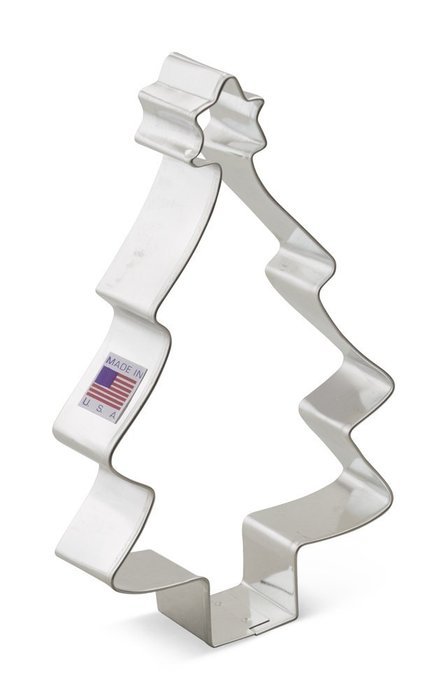 Ann Clark Tree Christmas Cookie Cutter - 6 Inches - Tin Plated Steel