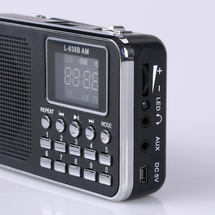 Ohala Mini Portable Am/Fm Radio Digital MP3 Music Player Support Micro ...