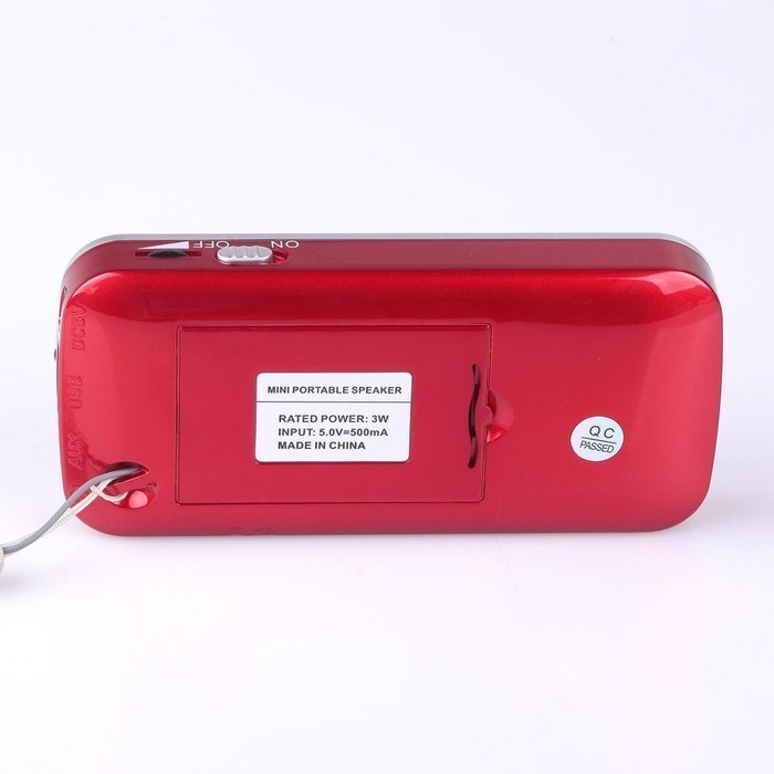 Ohala Mini Portable Am/Fm Radio Digital MP3 Music Player Support Micro SD/TF Card USB Disk N31