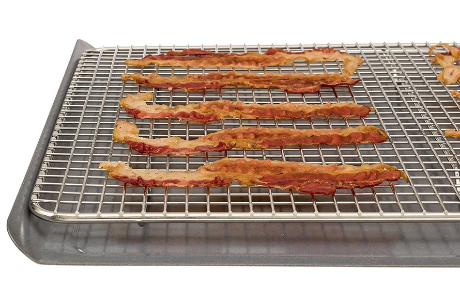 You Bake Cooling Rack - 304 Stainless Steel, Oven and Dishwasher Safe. Also Great for Baking, Smoking, Grilling... N5