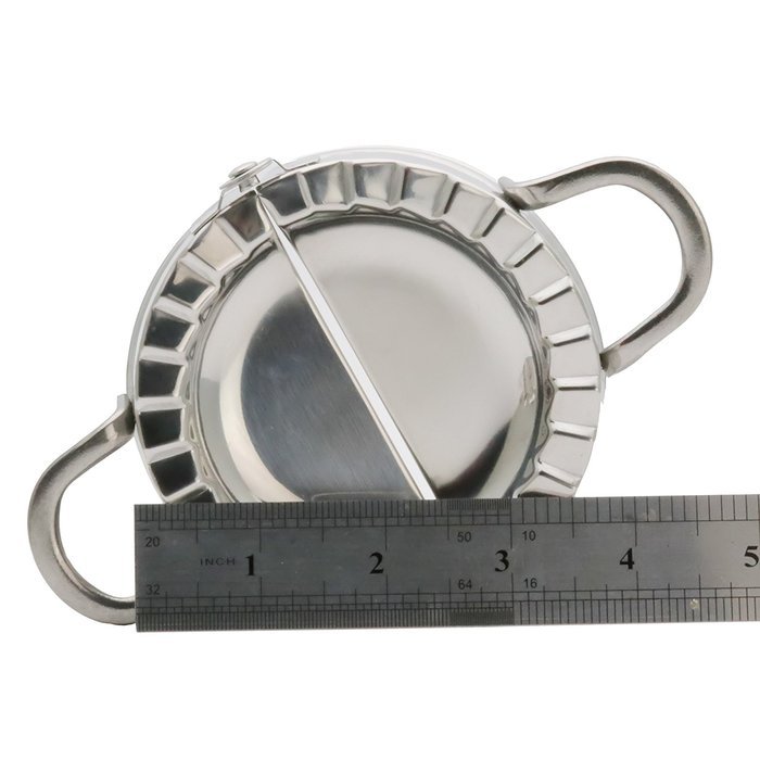 6 Inch Dough Press Stainless Steel Dumpling Maker (X Large) N6