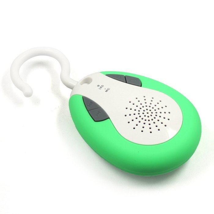 GRANDEY BTS19 Portable Hang Hook Speaker Waterproof Wireless Bluetooth Speaker Shower Handfree Speakers with Mic...