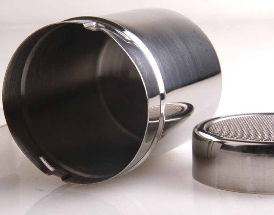 rykey 18/8 Stainless Steel Fine Mesh Shaker ,Cocoa Cappuccino Coffee Decorating Latte Art Barista Tool Mesh shaker N2