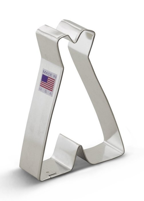 Ann Clark Teepee Cookie Cutter - 4 Inches - Tin Plated Steel