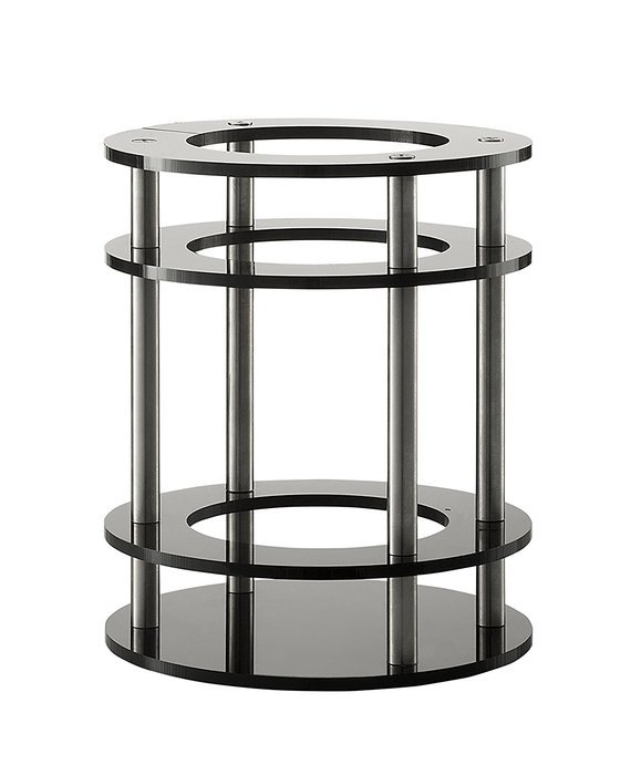 #1 Acrylic Amazon Alexa Echo Speaker Stand (Black) &ndash; Enhanced Strength and Stability to Protect Alexa Boom Speaker... N5