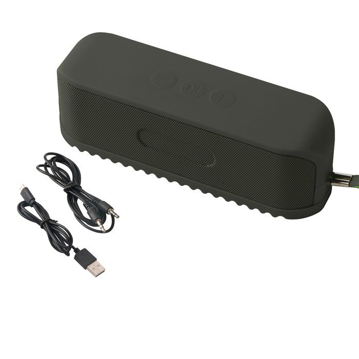 KONG KIM Bluetooth Portable Speaker with Stereo Sound-Wireless, TF Card, AUX, FM Radio + Speakerphone - Compatible... N14