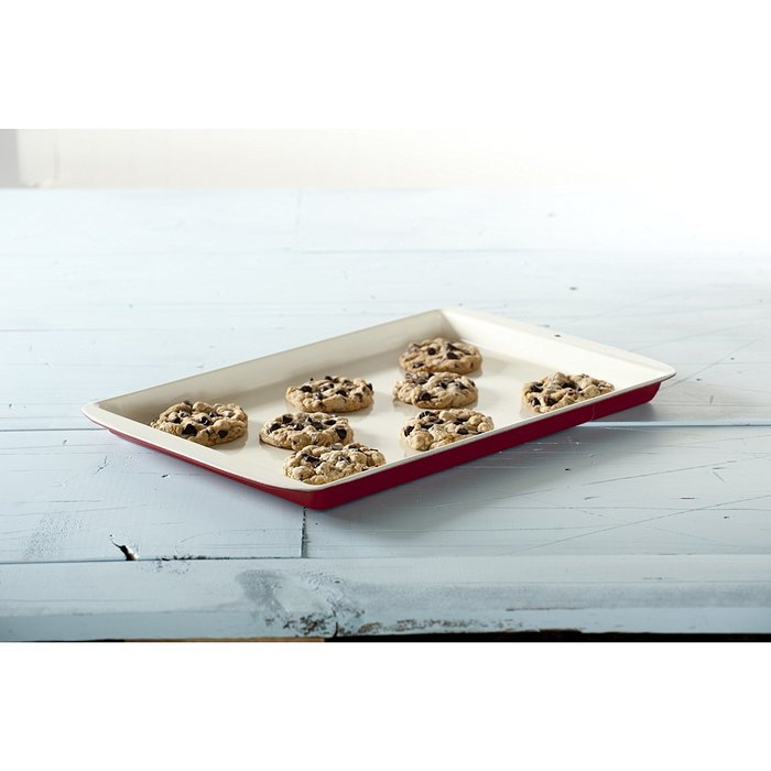 Nordic Ware 42228 Performance Bakeware 11 by 16 by 1-Inch Cookie/Jelly Roll Pan, Large N2